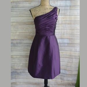 monique lhuillier purple dress